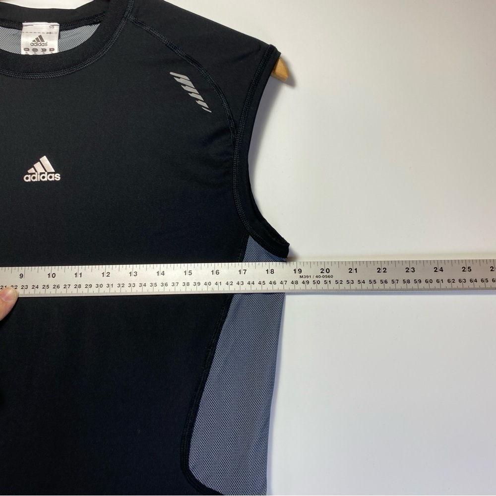 Adidas Techfit Compression Top Men's Black And Gray XL Used - Picture 7 of 9
